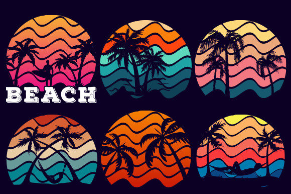 Summer Bundle T Shirt Design Graphics