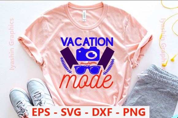 Summer Design Vacation Mode Graphics