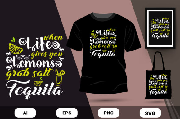 Summer Lemon T-shirts Design Vector