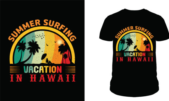 Summer Ocean Beach T Shirt Design Graphics