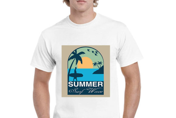 Summer SVG Design for T-Shirt Graphics