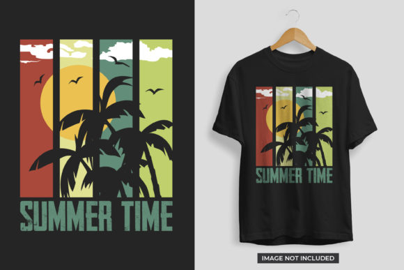Summer Time SVG Sublimation Tshirt